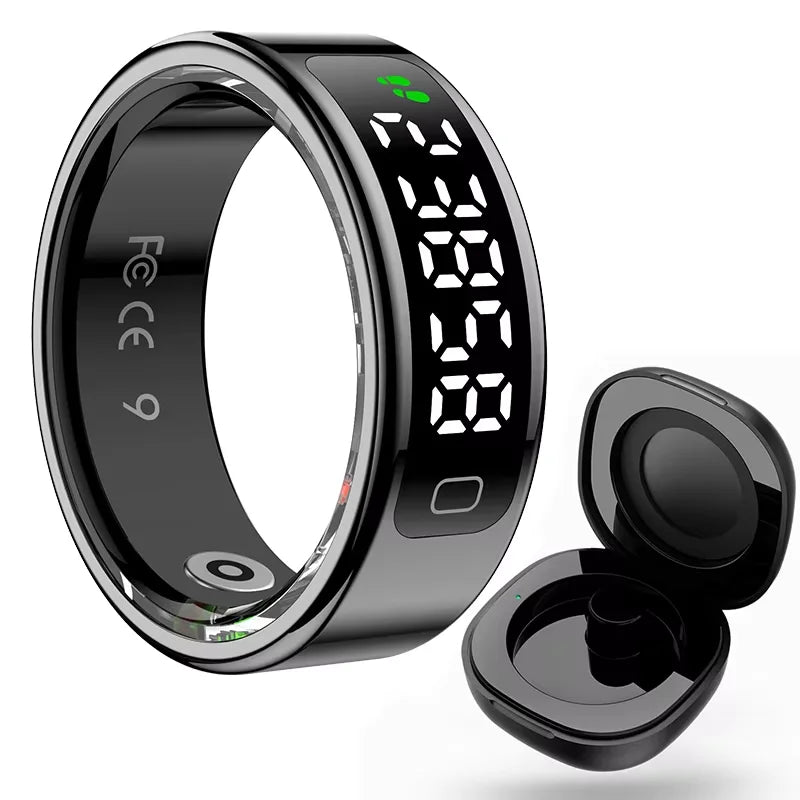R11C Smart Ring — Monitor de Salud con Pantalla LED | Unisex
